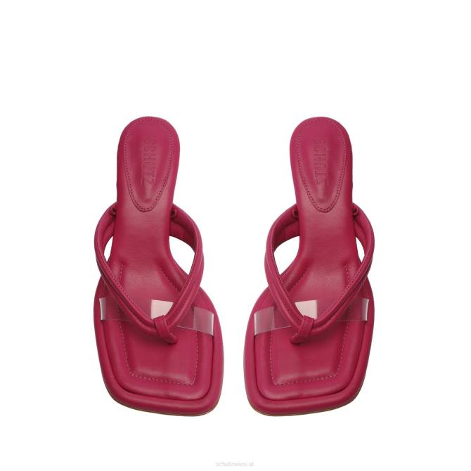 bei Schutz Meghan Mid Vinyl-Sandale heißes Rosa D60T353