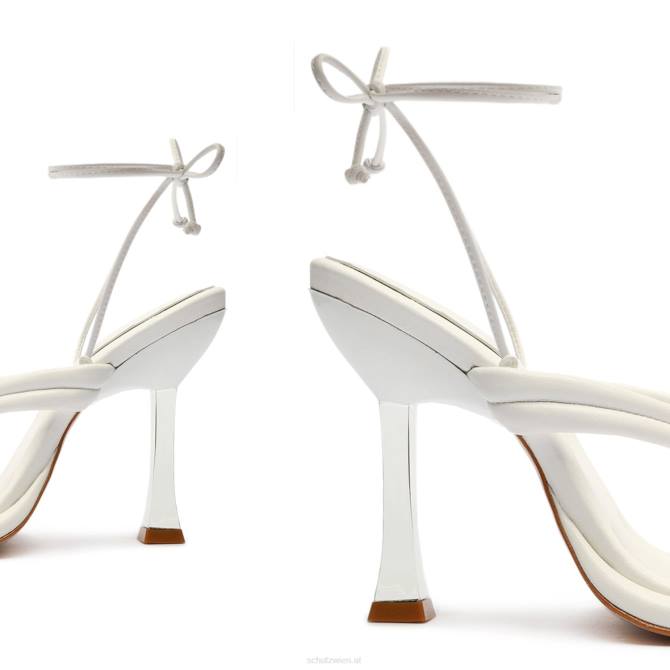 bei Schutz Meghan Vinylsandale Weiss D60T354