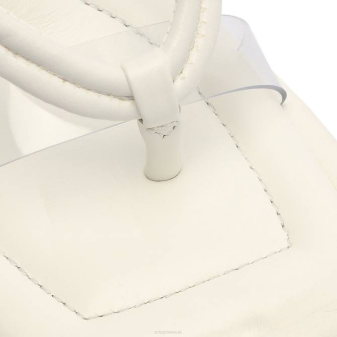 bei Schutz Meghan Vinylsandale Weiss D60T354