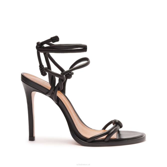 bei Schutz Nicky-Nappa-Sandale Schwarz D60T282