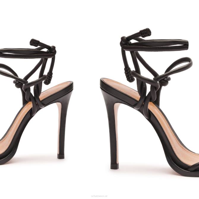 bei Schutz Nicky-Nappa-Sandale Schwarz D60T282