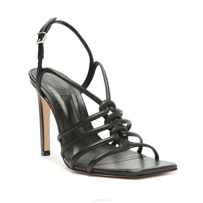 bei Schutz Octavia-Sandale aus Kalbsleder Schwarz D60T250