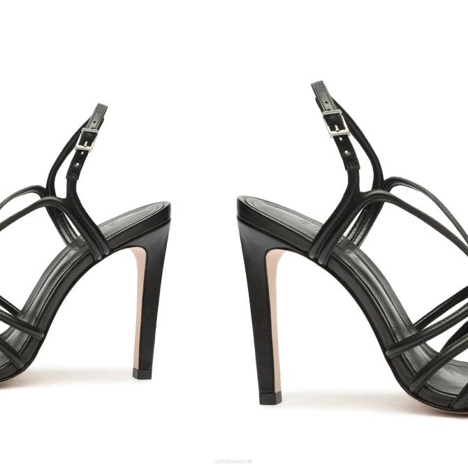 bei Schutz Octavia-Sandale aus Kalbsleder Schwarz D60T250