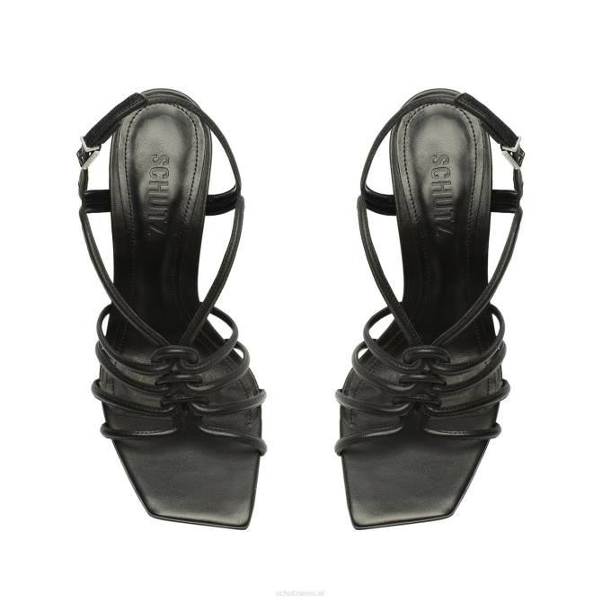 bei Schutz Octavia-Sandale aus Kalbsleder Schwarz D60T250