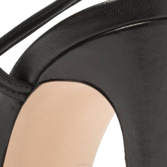 bei Schutz Octavia-Sandale aus Kalbsleder Schwarz D60T250