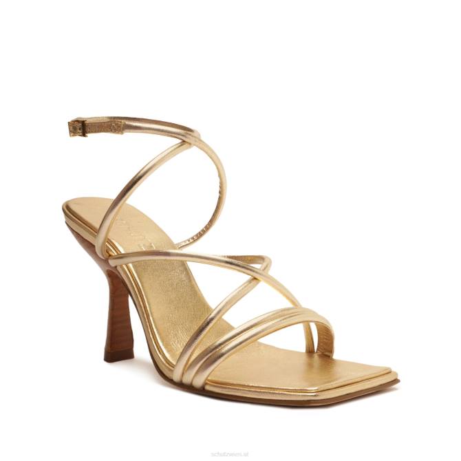 bei Schutz Phoeby Metallic-Ledersandale Gold D60T218