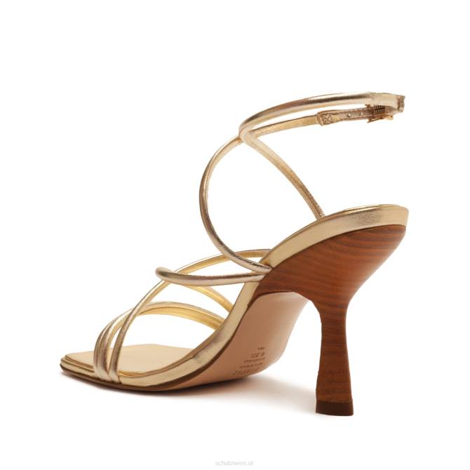bei Schutz Phoeby Metallic-Ledersandale Gold D60T218