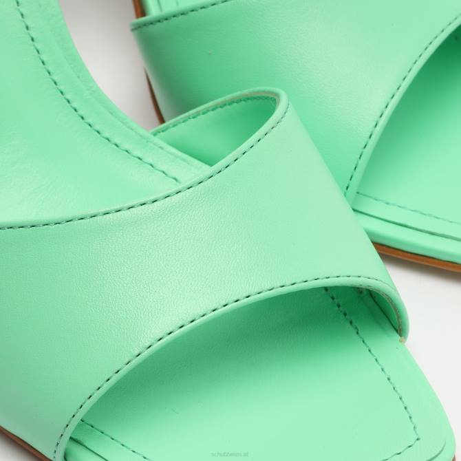 bei Schutz Posseni-Sandale aus Nappaleder tiefe Minze D60T342