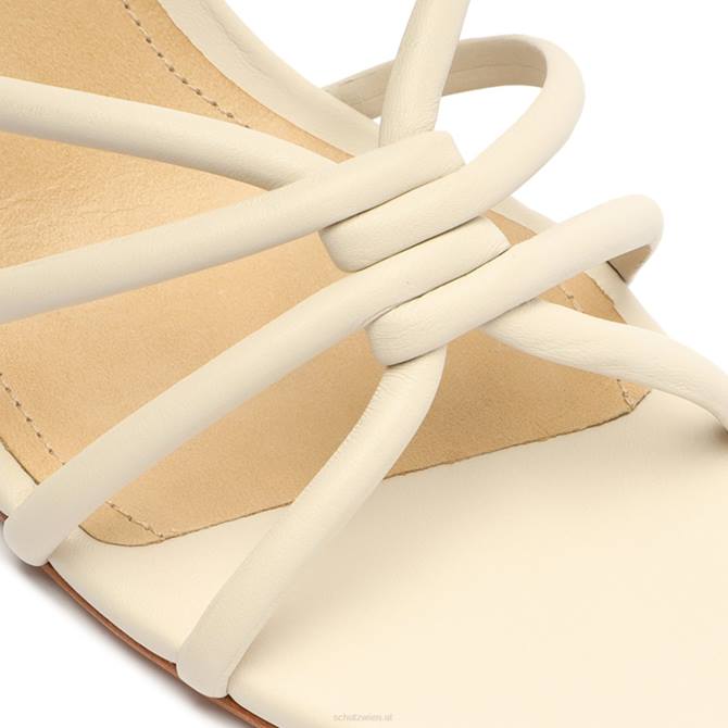 bei Schutz Rachel Casual Nappaleder-Sandale Perle D60T235