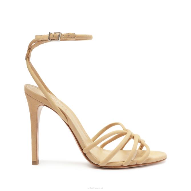 bei Schutz Rachel Nubuk-Sandale hell beige D60T228
