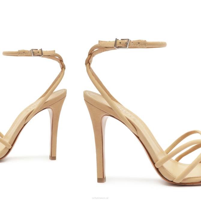 bei Schutz Rachel Nubuk-Sandale hell beige D60T228