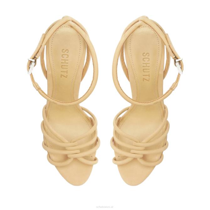 bei Schutz Rachel Nubuk-Sandale hell beige D60T228