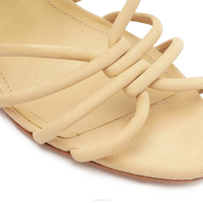 bei Schutz Rachel Nubuk-Sandale hell beige D60T228