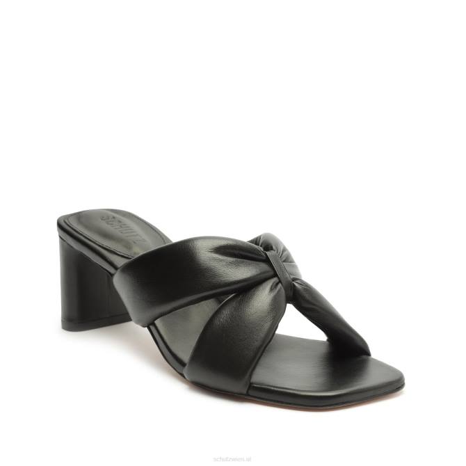 bei Schutz Sandale Fairy Mid aus Nappaleder Schwarz D60T23