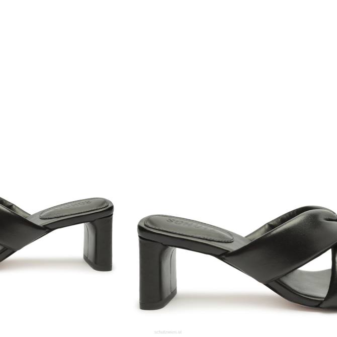 bei Schutz Sandale Fairy Mid aus Nappaleder Schwarz D60T23