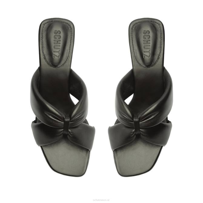 bei Schutz Sandale Fairy Mid aus Nappaleder Schwarz D60T23