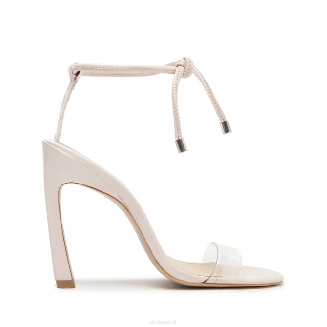 bei Schutz Sandale „Jessie“ aus Vinyl und Nappaleder rosabeige D60T376