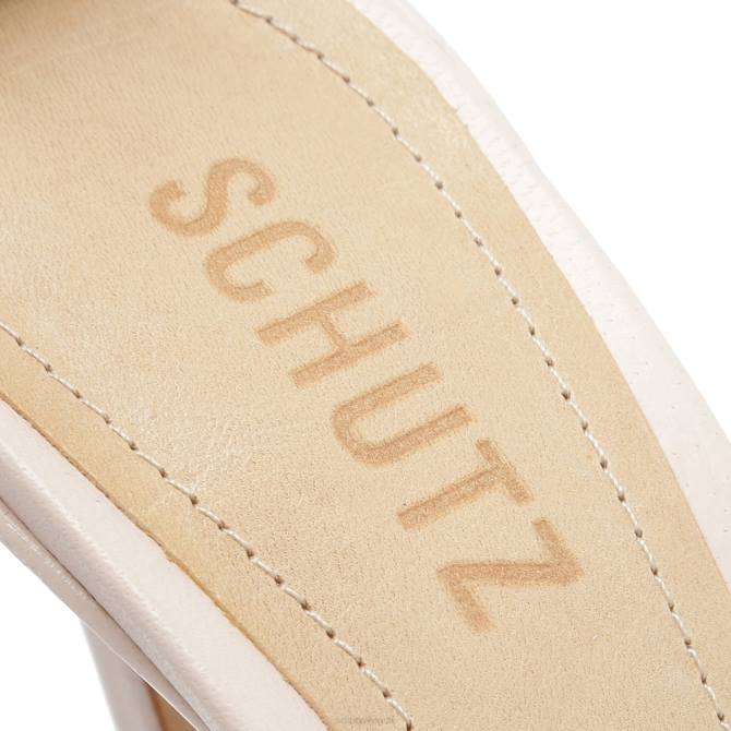 bei Schutz Sandale „Jessie“ aus Vinyl und Nappaleder rosabeige D60T376