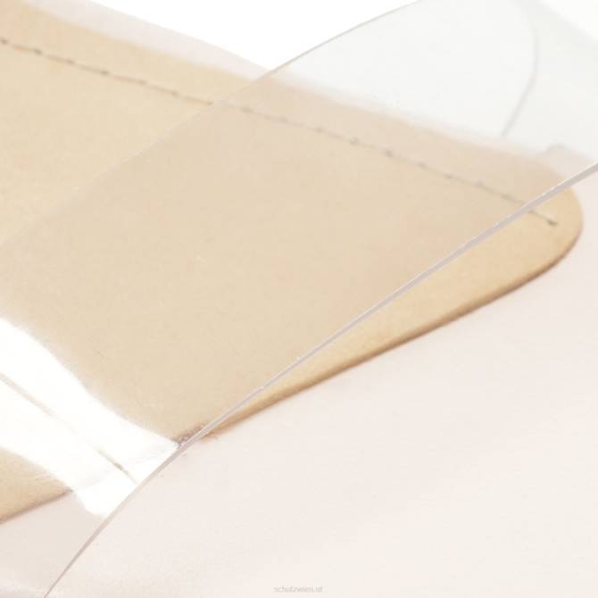 bei Schutz Sandale „Jessie“ aus Vinyl und Nappaleder rosabeige D60T376