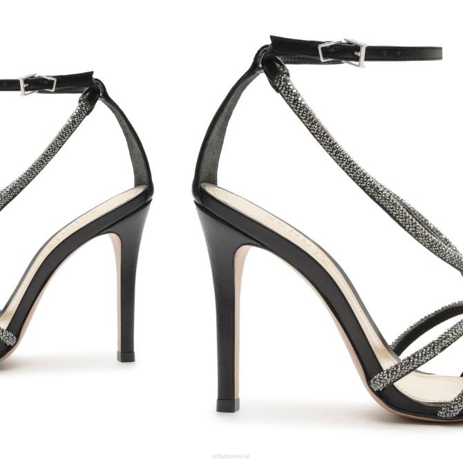 bei Schutz Sandale „Joane“ aus Nappaleder Schwarz D60T233