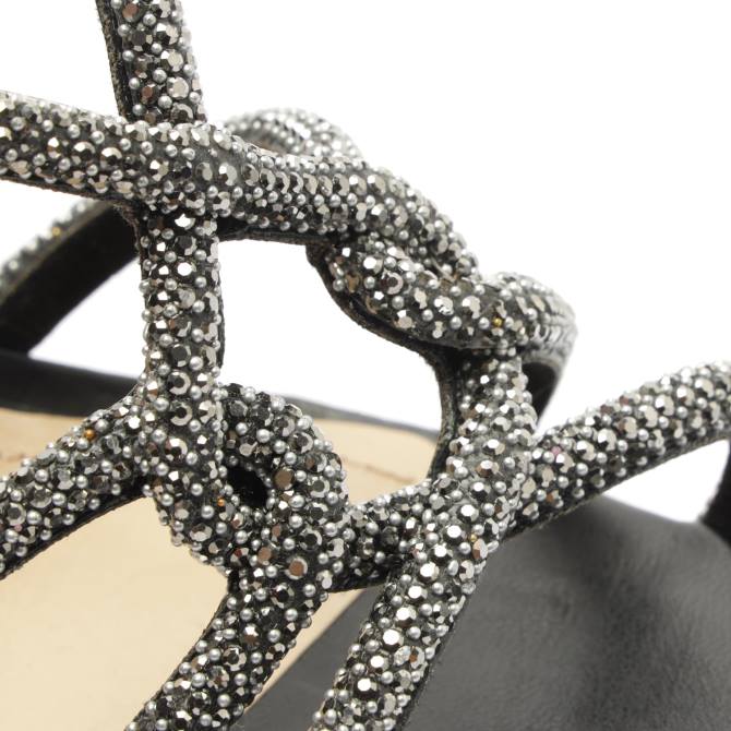 bei Schutz Sandale „Joane“ aus Nappaleder Schwarz D60T233