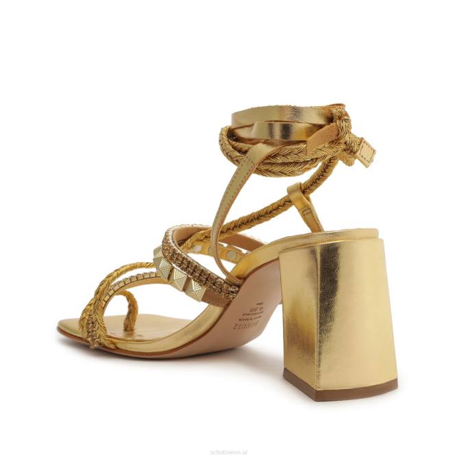 bei Schutz Sandale „Musa Mid“ aus Nappaleder Gold D60T40