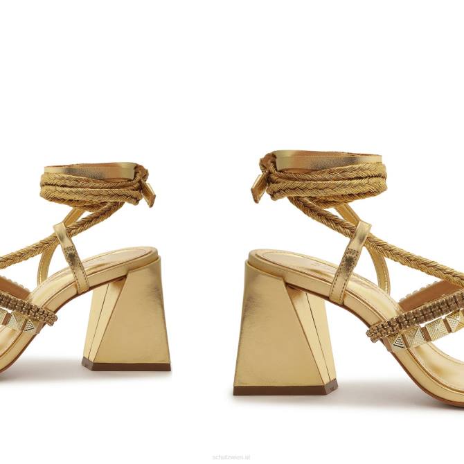 bei Schutz Sandale „Musa Mid“ aus Nappaleder Gold D60T40