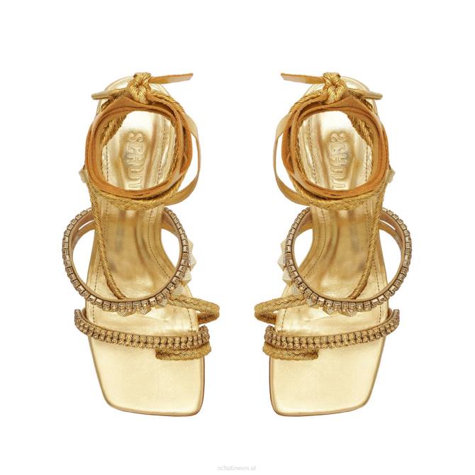 bei Schutz Sandale „Musa Mid“ aus Nappaleder Gold D60T40