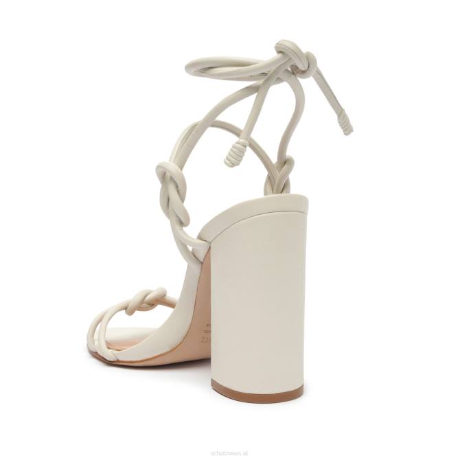 bei Schutz Sandale „Nicky Block“ aus Nappaleder Perle D60T58