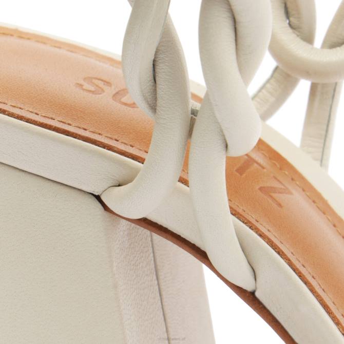 bei Schutz Sandale „Nicky Block“ aus Nappaleder Perle D60T58