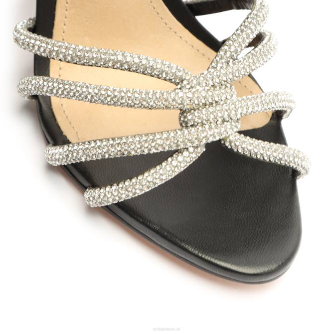 bei Schutz Sandale „Rachel Glam“ aus Nappaleder Schwarz D60T230