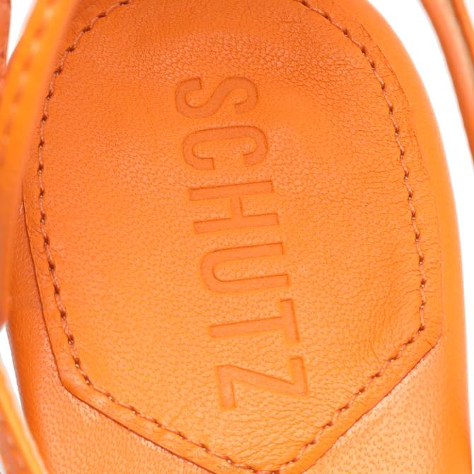 bei Schutz Sandale „Vikki“ aus Nappaleder helle Mandarine D60T346