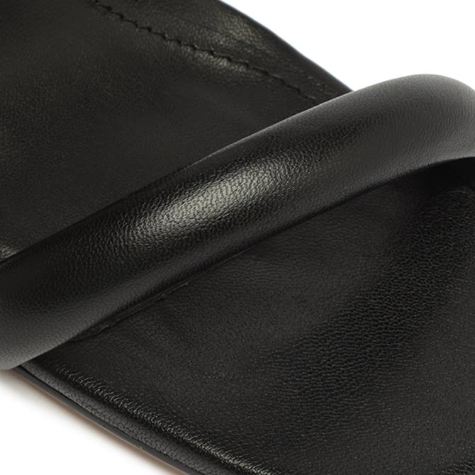 bei Schutz Sandale aus Acryl-Nappaleder von Ully Schwarz D60T8