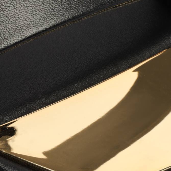 bei Schutz Sandale aus Aruana-Leder Schwarz D60T327