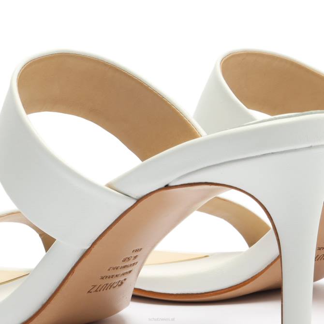 bei Schutz Sandale aus Aruana-Nappaleder Weiss D60T331