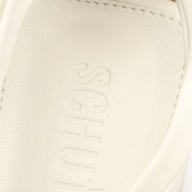 bei Schutz Sandale aus Blatt-Nappaleder Weiss D60T110