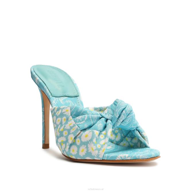 bei Schutz Sandale aus Lenie-Stoff Flusswasser D60T364