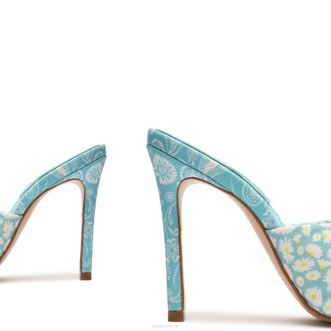 bei Schutz Sandale aus Lenie-Stoff Flusswasser D60T364