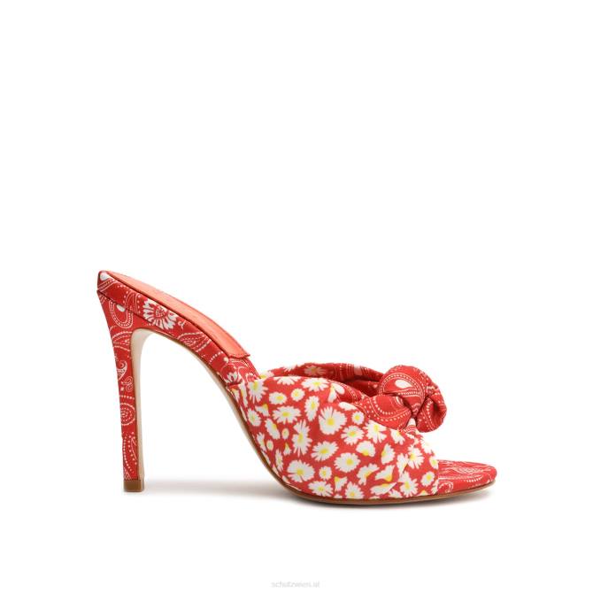 bei Schutz Sandale aus Lenie-Stoff Koralle D60T363