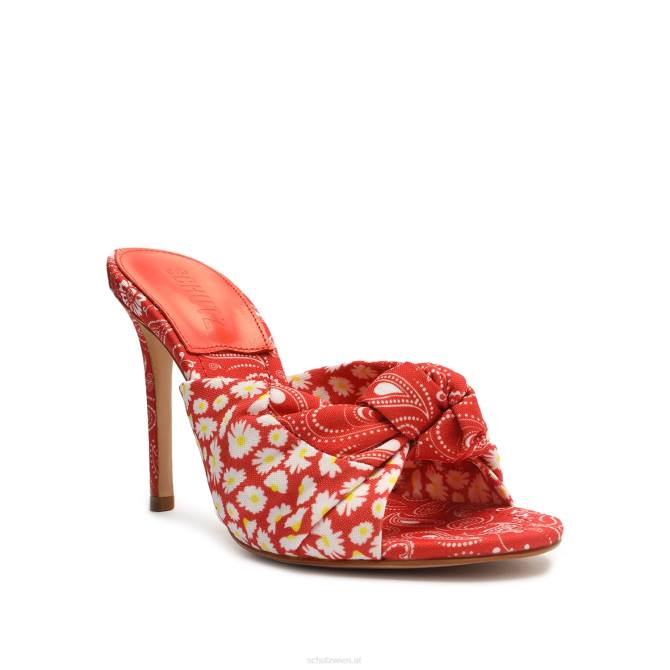 bei Schutz Sandale aus Lenie-Stoff Koralle D60T363