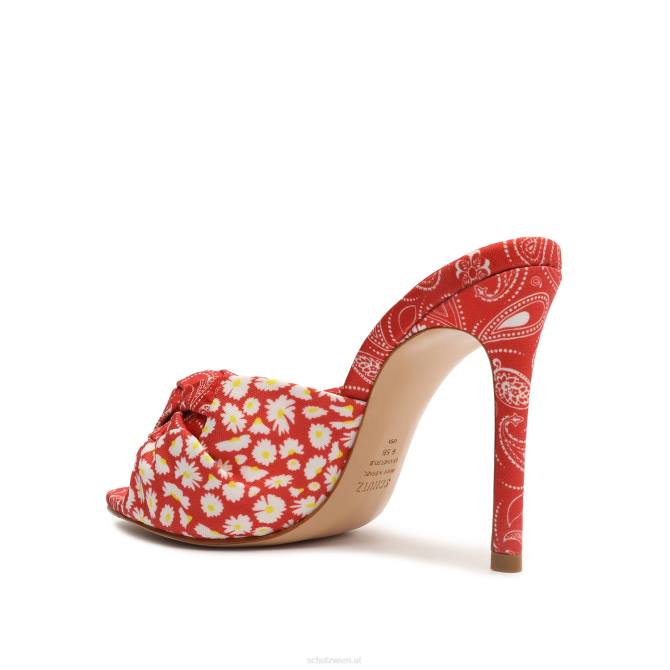 bei Schutz Sandale aus Lenie-Stoff Koralle D60T363