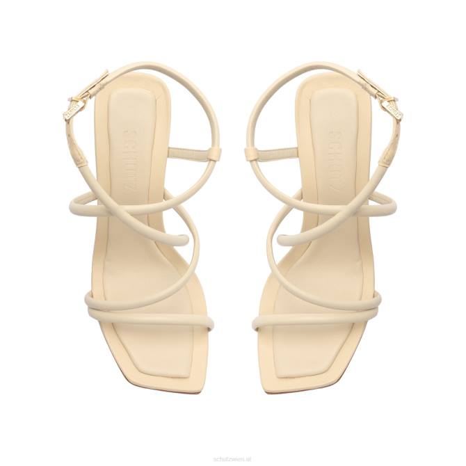 bei Schutz Sandale aus Lovi-Nappaleder Eierschale D60T335