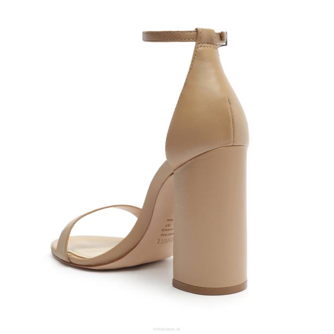 bei Schutz Sandale aus Nappaleder von Cadey Lee echtes Beige D60T48
