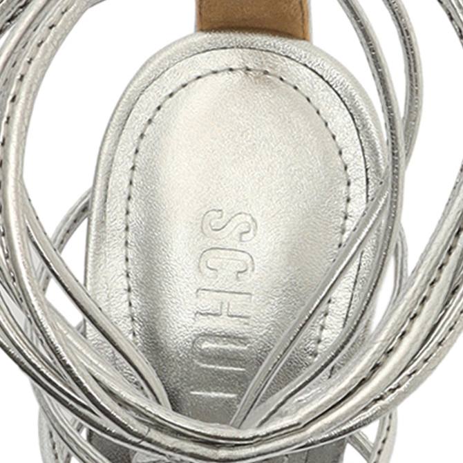 bei Schutz Sandale aus Nappaleder von Heyde Silber D60T385