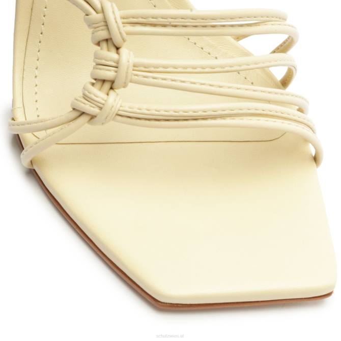 bei Schutz Sandale aus Sirena-Nappaleder Eierschale D60T418