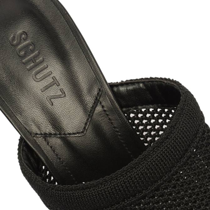 bei Schutz Sinara-Stricksandale Schwarz D60T341