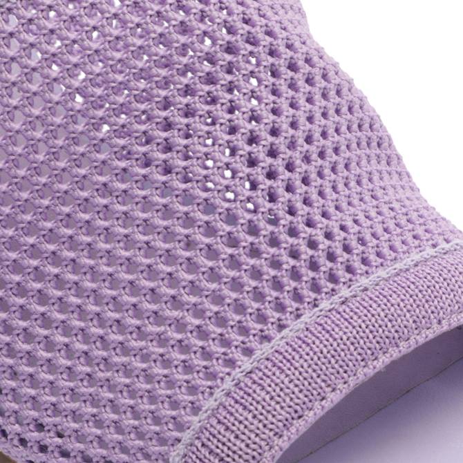 bei Schutz Sinara-Stricksandale rauchige Traube D60T398