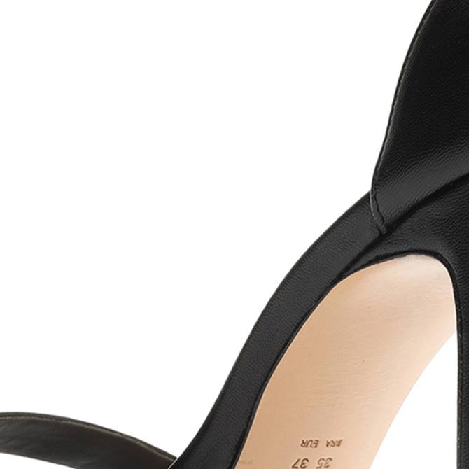 bei Schutz Suzy Lee Nappaledersandale Schwarz D60T118