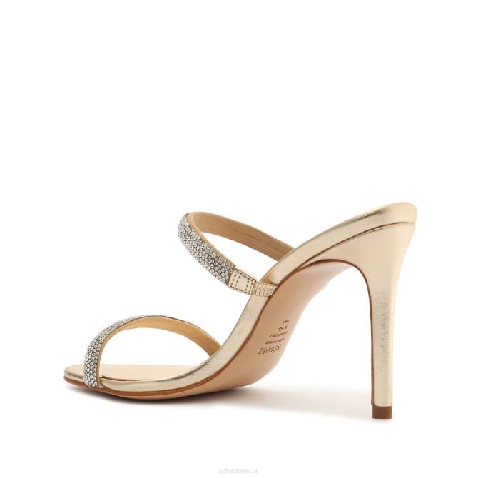 bei Schutz Taliah-Sandale mit Kristall-Strasssteinen Platin D60T365