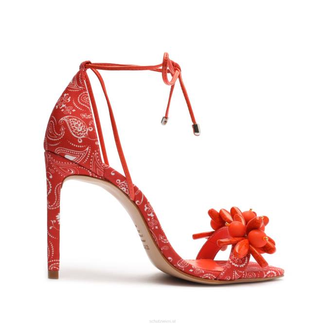 bei Schutz Tasha Stoffsandale Koralle D60T366